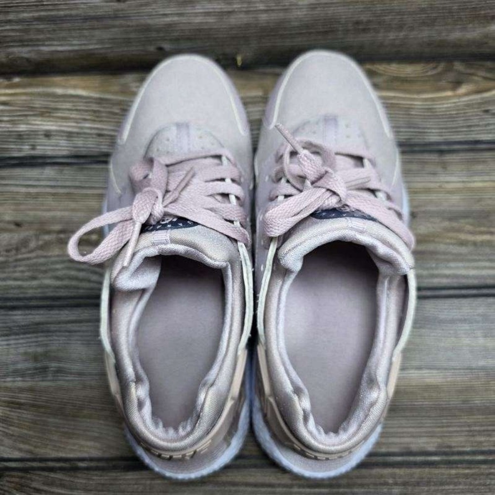Nike Air Huarache Run Particle Beige Pink Desert Sand Size 6Y (Women's 7.5) - Picture 6 of 8